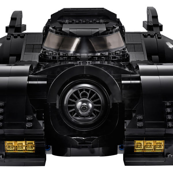 Black lego batmobile