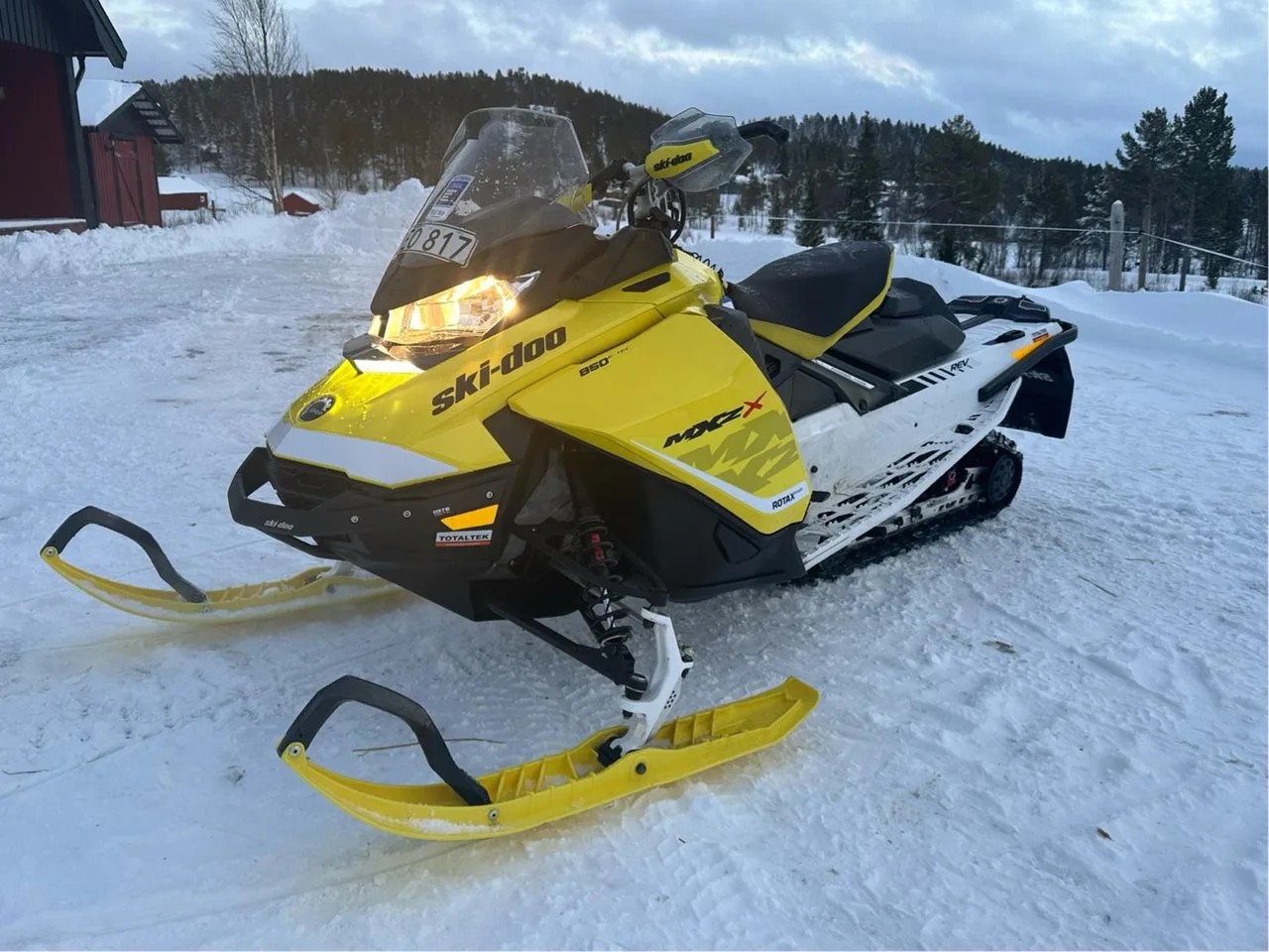 Ski-Doo MXZ MXZ X 850 E-Tec 2017