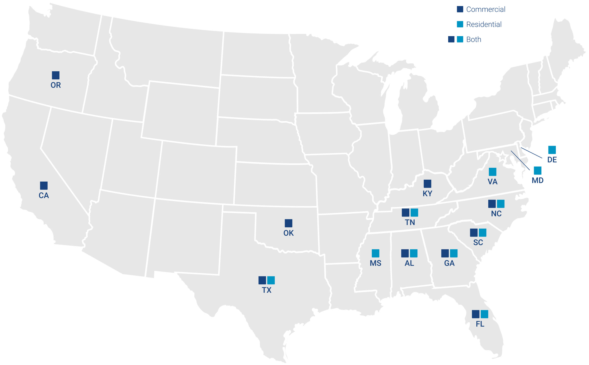 Our Service Areas