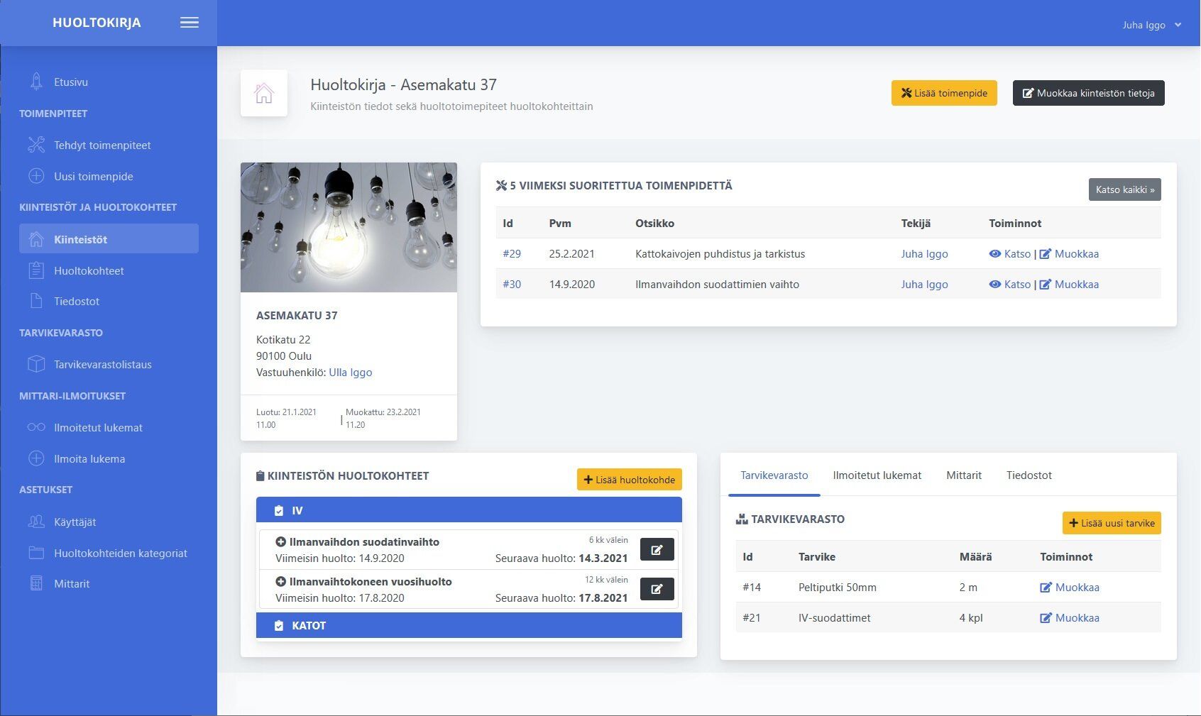 Sähköinen huoltokirja