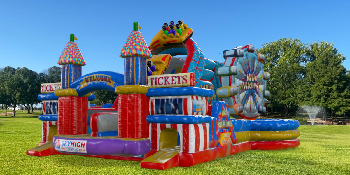 Amusement Park Obstacle Course Rental Houston, TX