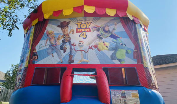 Toy story bounce house rental shop
