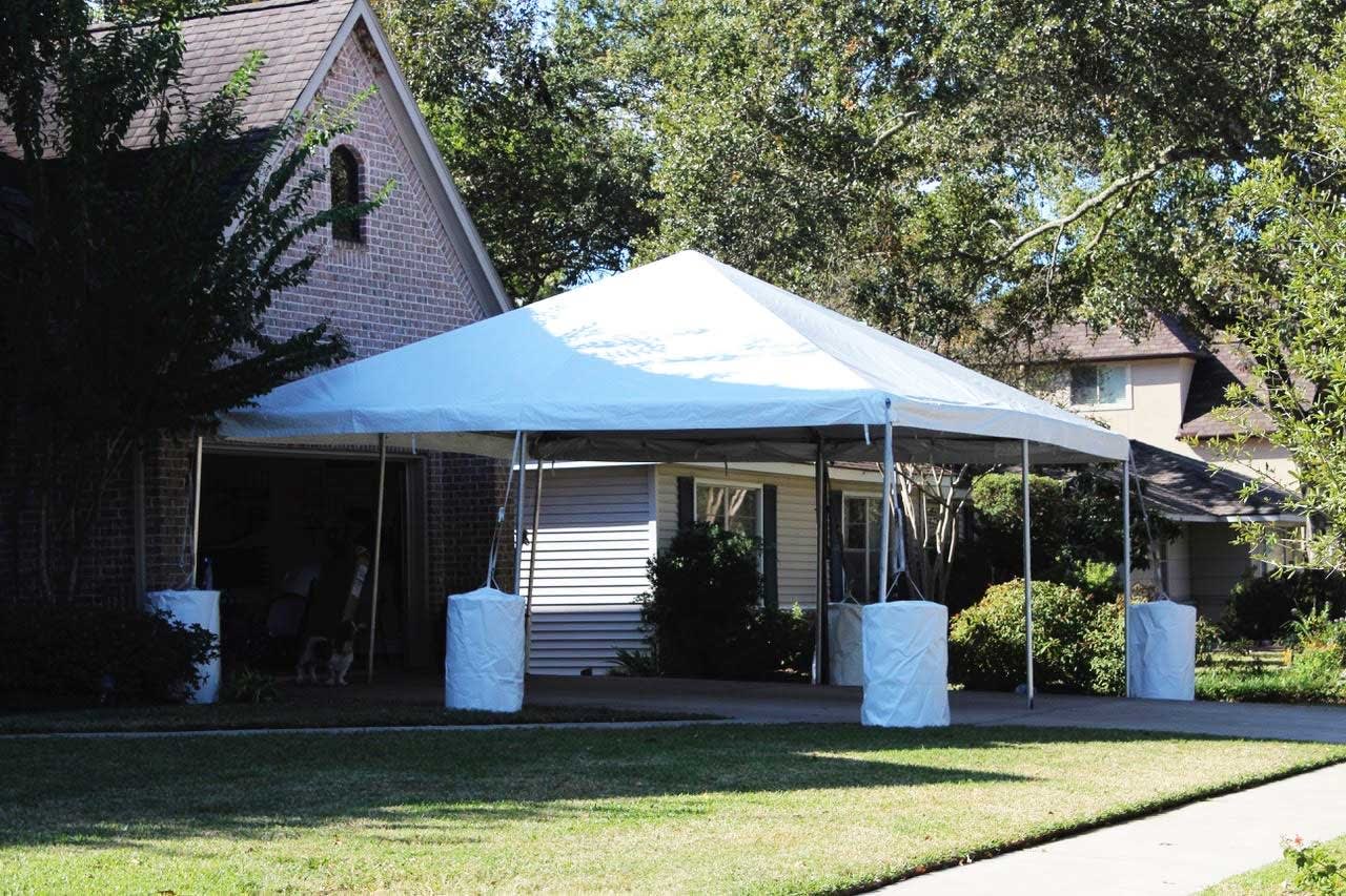 20 x 20 Frame Tent Rental Houston