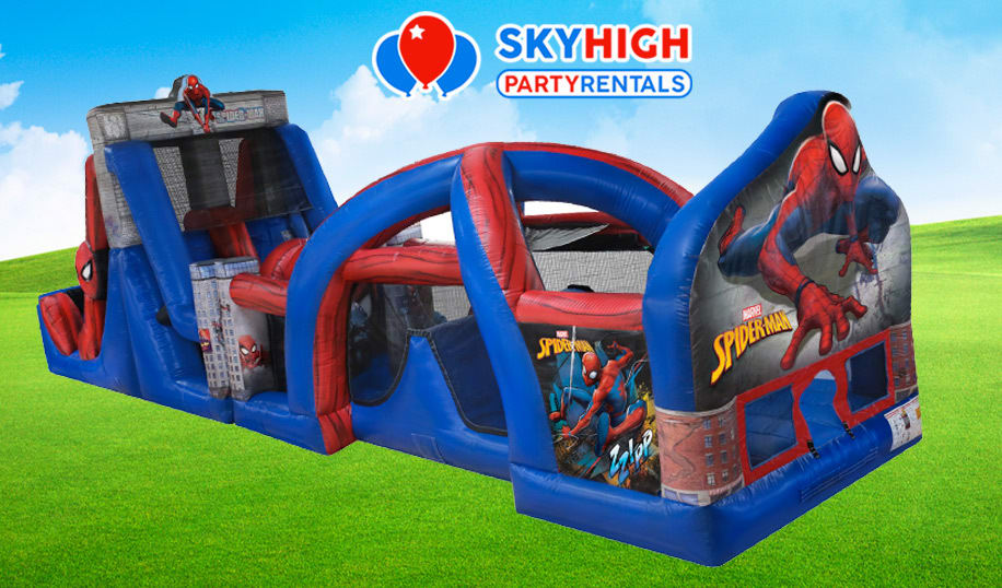 Spiderman Obstacle Course