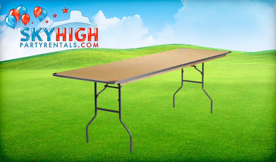 8ft Banquet Table Rental