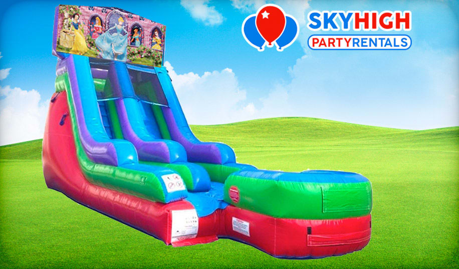 15ft Disney Princess Retro Wet/Dry Slide 