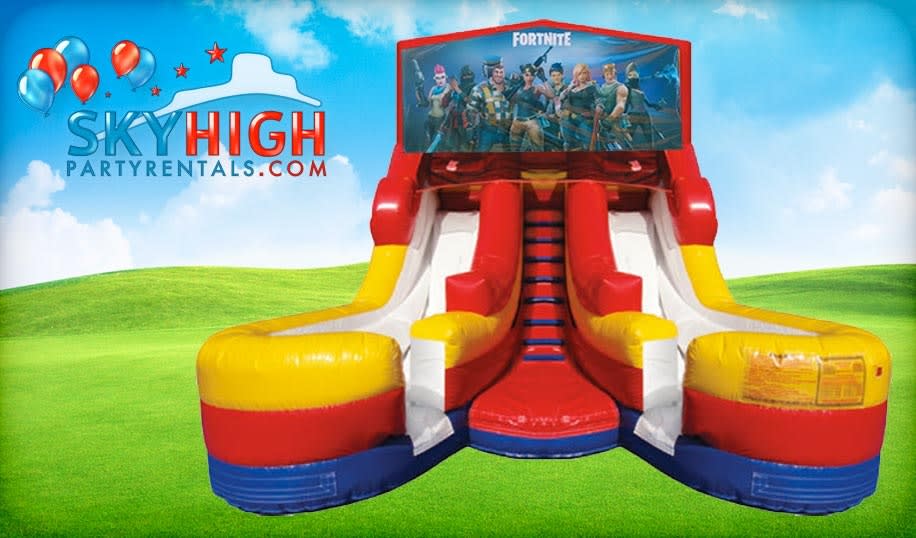 Fortnite 16ft Double Slide