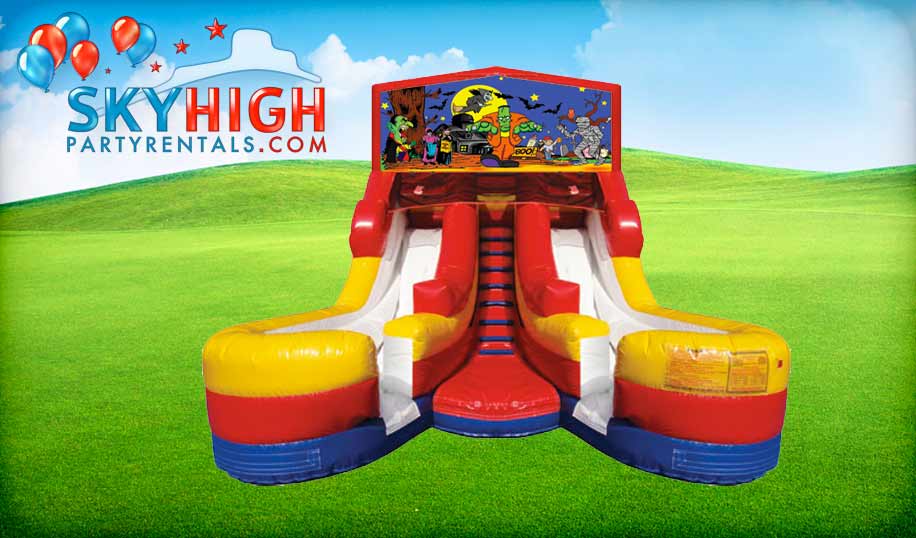 Inflatable Halloween Slide