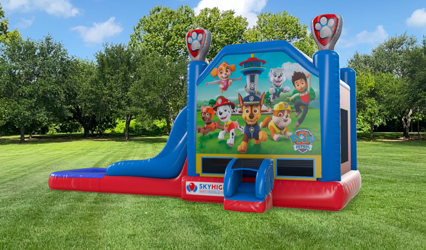 Paw Patrol Wet or Dry Combo Bounce House