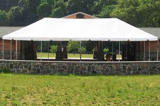 40x40 Frame Tent - Sunny Side Party Rentals