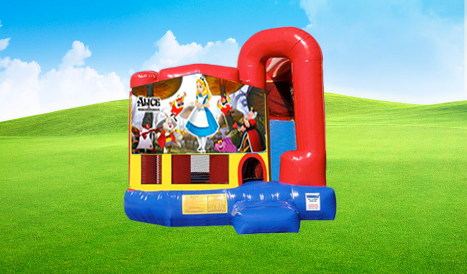 4in1 Alice in Wonderland Combo Rentals Sky High Party Rentals