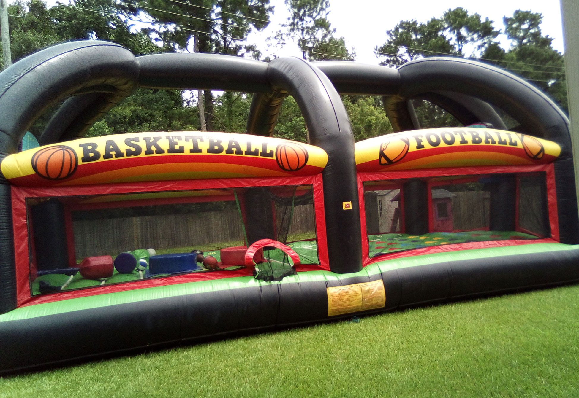 Zzpl Outdoor Inflatable Volleyball Court For Sale,Commercial Inflatable  Sports Arena For Rental , Fi…