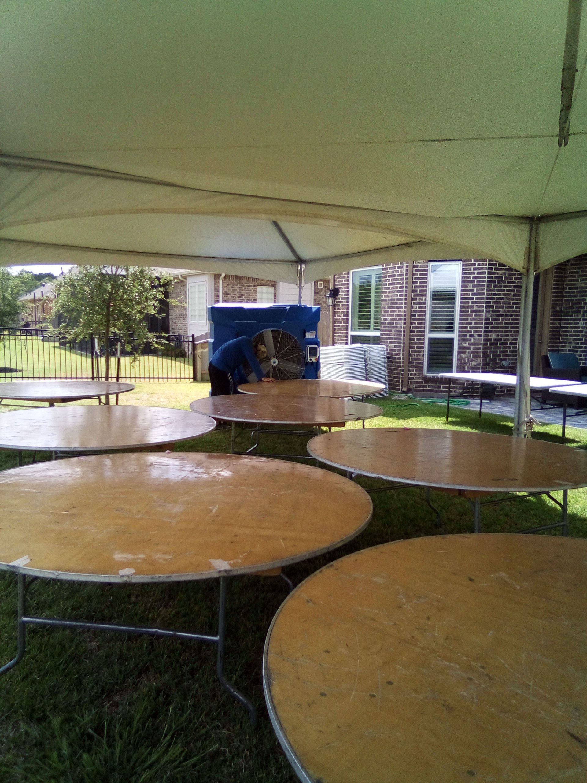 Houston 6ft Round Banquet Table Rentals Sky High Party Rentals