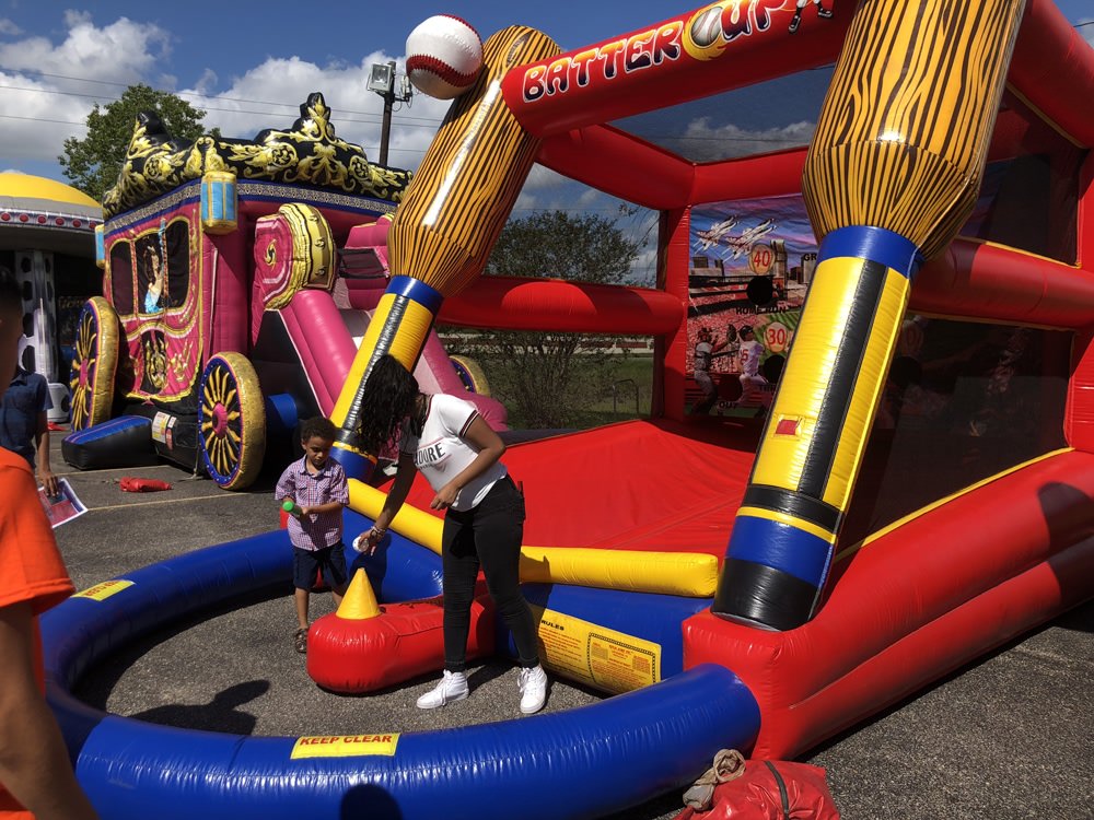 Houston Baseball Batter Up Inflatable Games Sky High Party Rentals