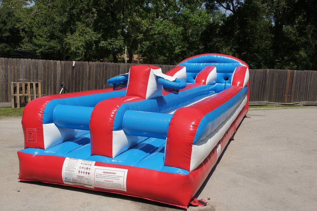 inflatable bungee run hire