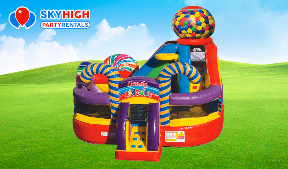 Candy Gumball Bounce House