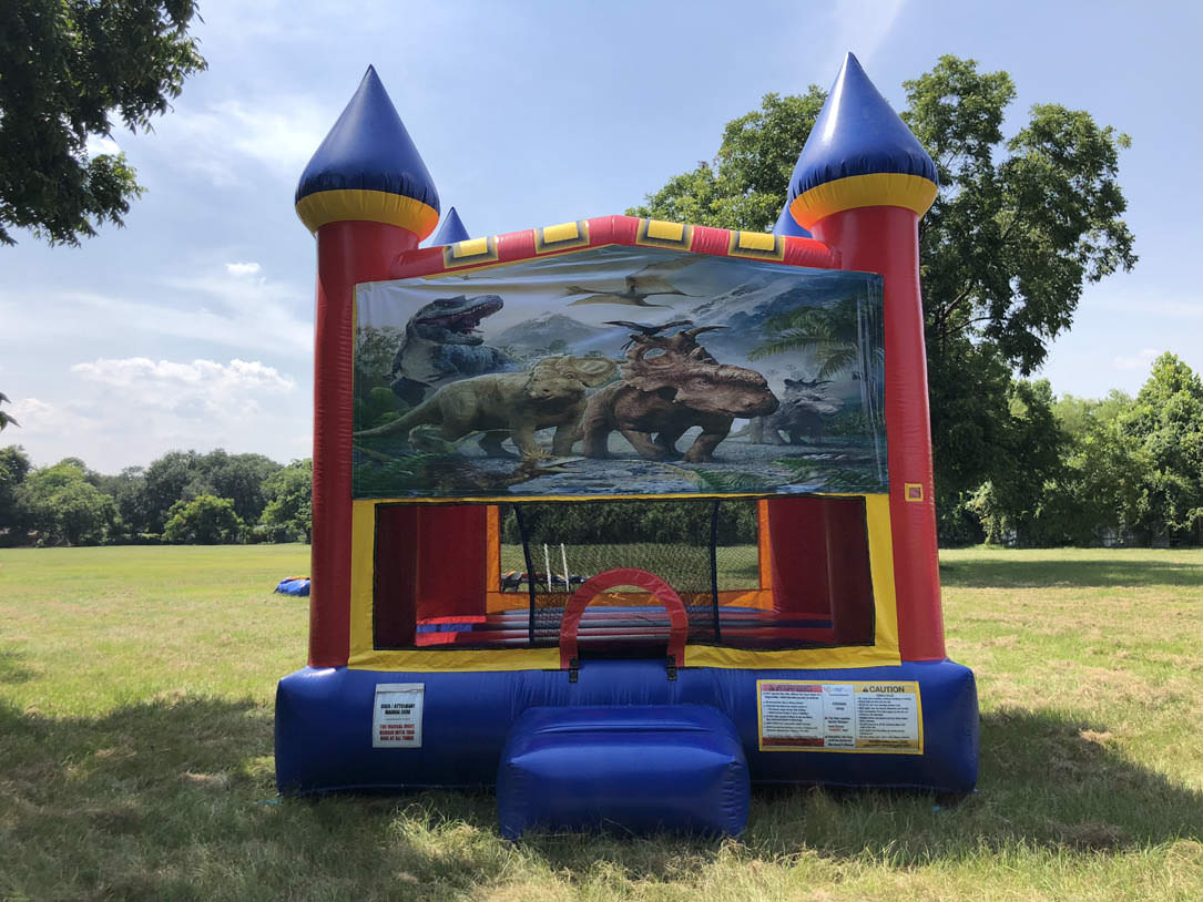 USA 13 x 13 Dinosaur Moonwalk Rentals Sky High Party Rentals