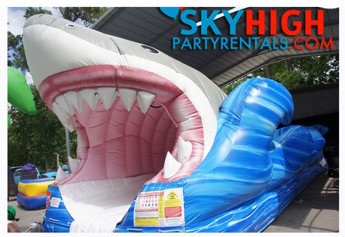 mega shark slip n slide