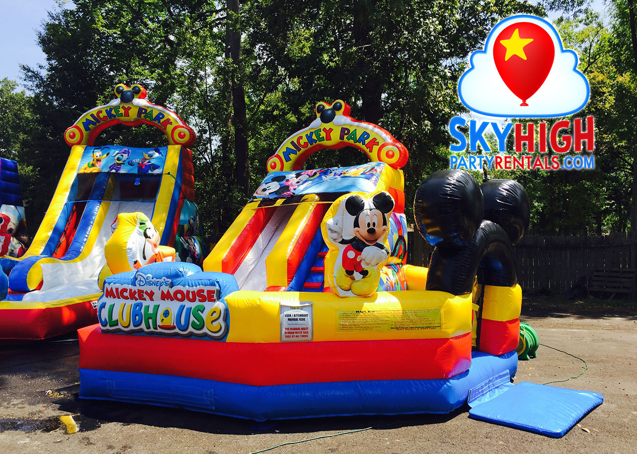 Bounce Slide Combo - Mickey Mouse Clubhouse - Burgess Events