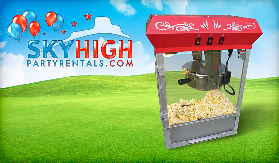 Popcorn Machine Starter Kit (100 Servings) - Peabody Party Rental