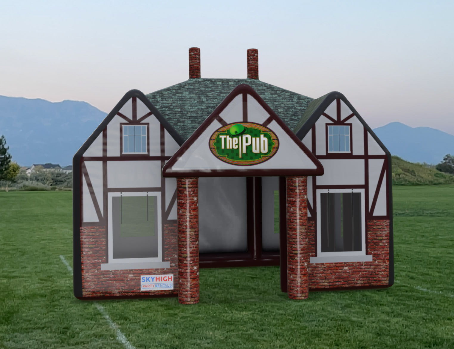 Austin & San Antonio, TX Inflatable Pub Rentals Sky High Party Rentals