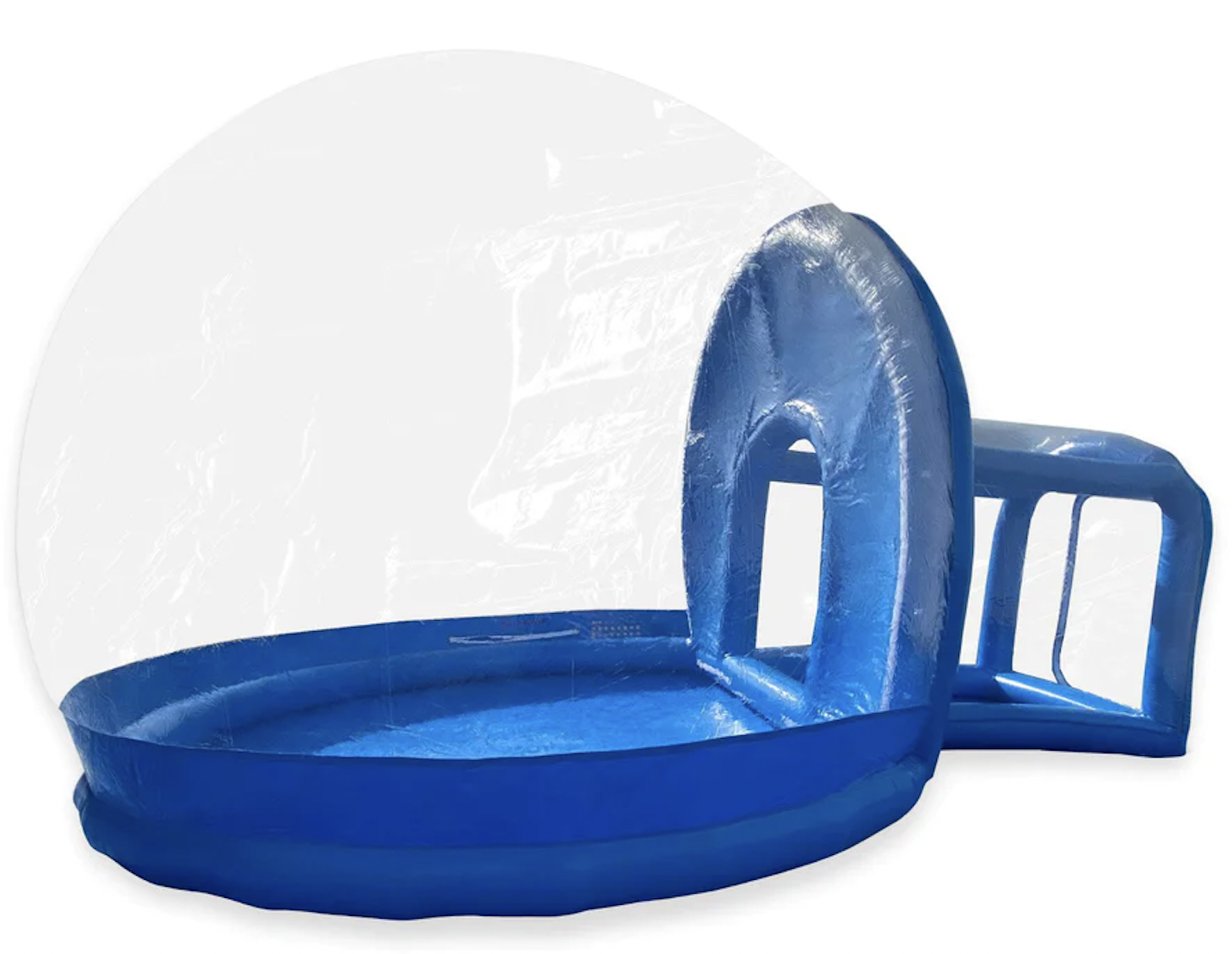 Blue Inflatable Holiday Snow Globe Rentals USA Sky High Party Rentals