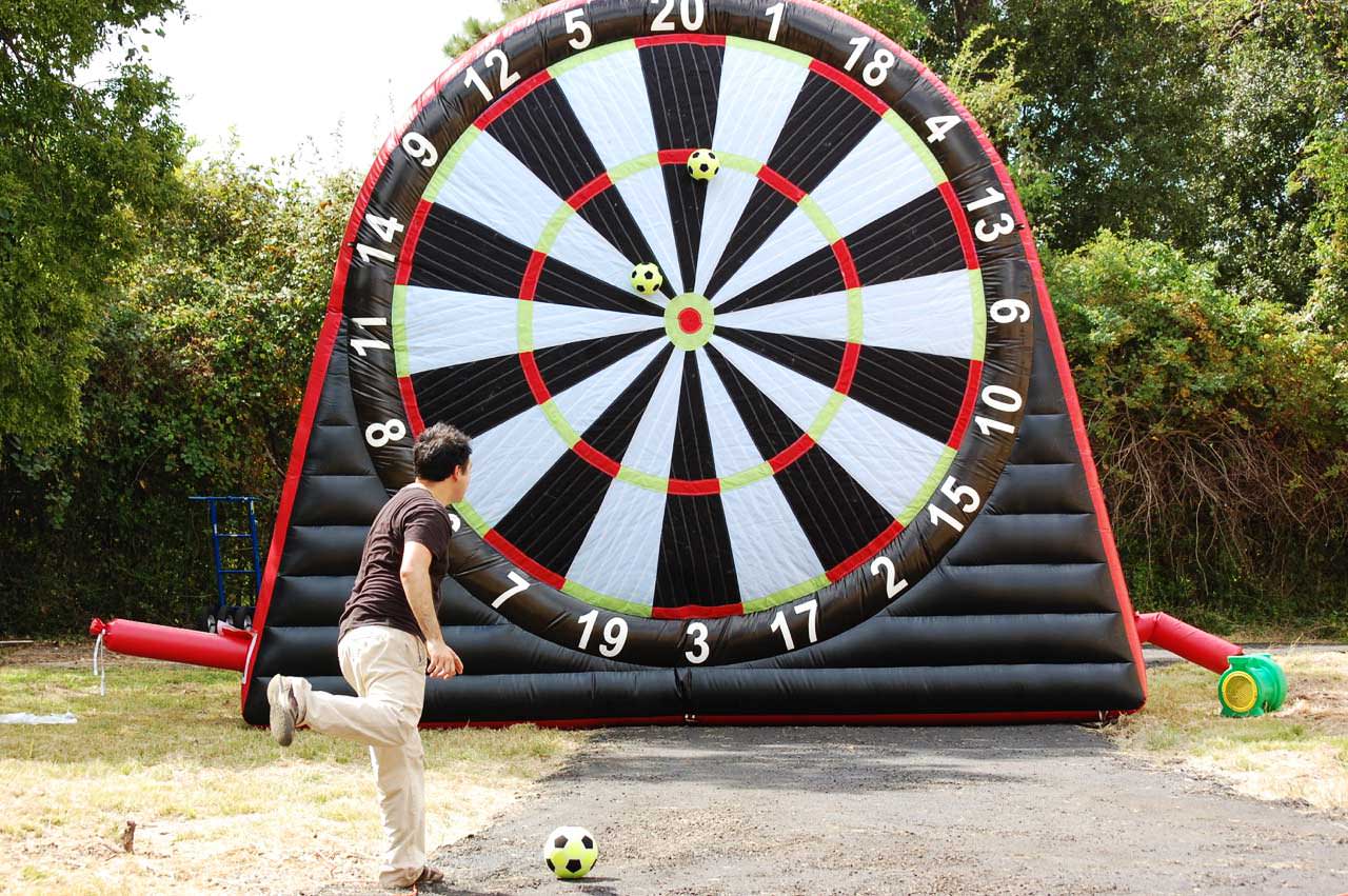 Houston, TX Soccer Darts Inflatable | Sky High Party Rentals