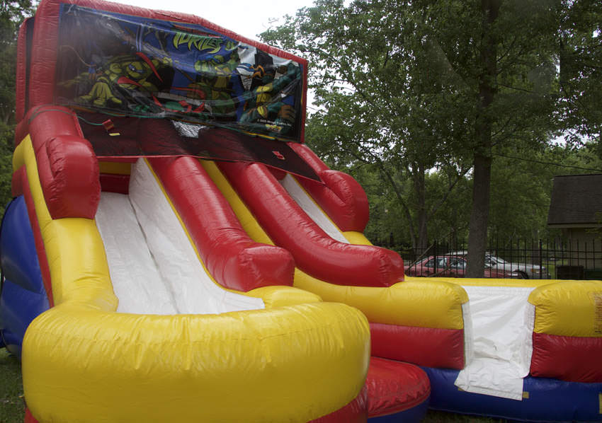 Blog - Introducing the Giant Ninja Water Slide