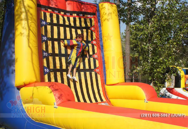 Hound Trække på Blot USA Velcro Wall Rentals Sky High Party Rentals