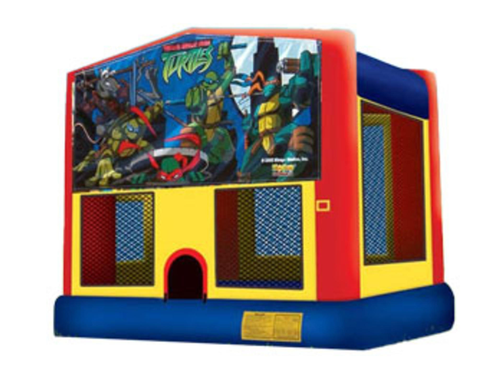 15 x 15 Ninja Turtles Bounce House
