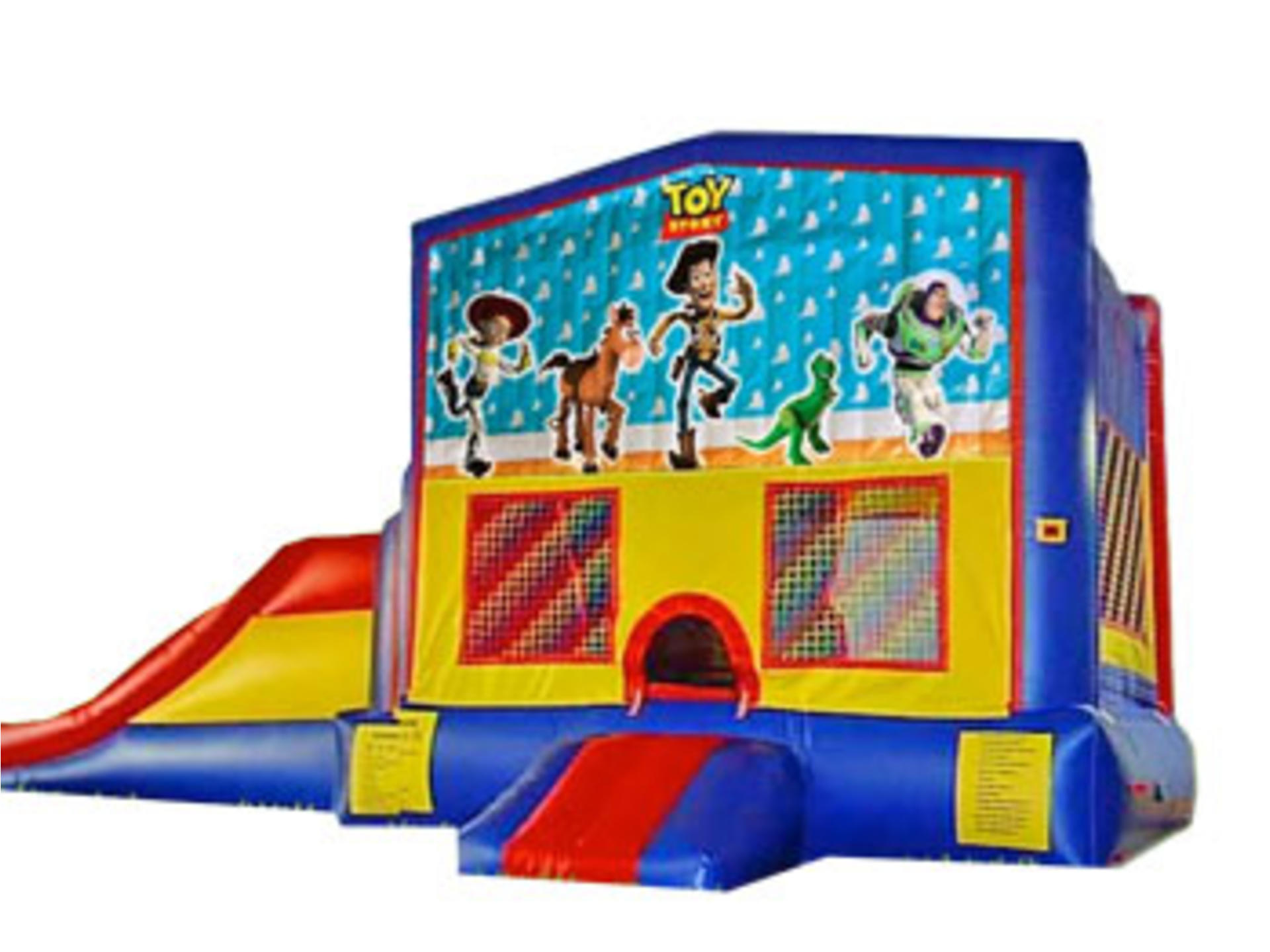 3in1 Toy Story Bounce House Moonwalk w/ Wet or Dry Slide