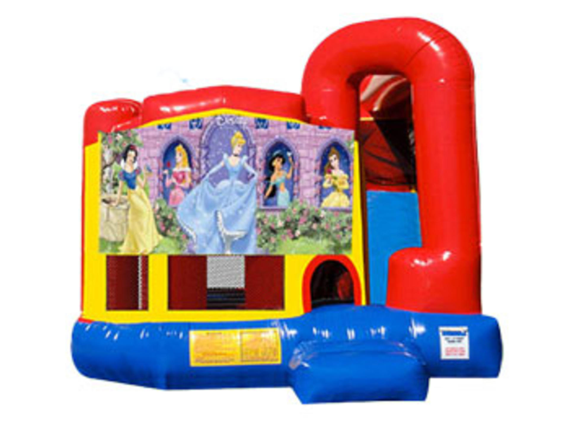 4in1 Disney Princess Bounce House Combo w/ Wet or Dry Slide
