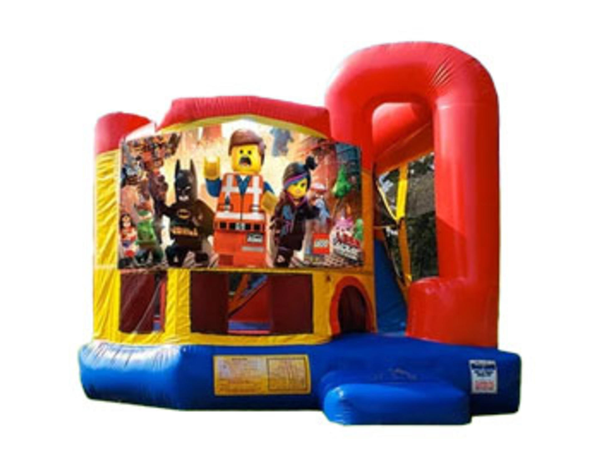 Lego Movie 4in1 Bounce House Combo w/ Wet or Dry Slide