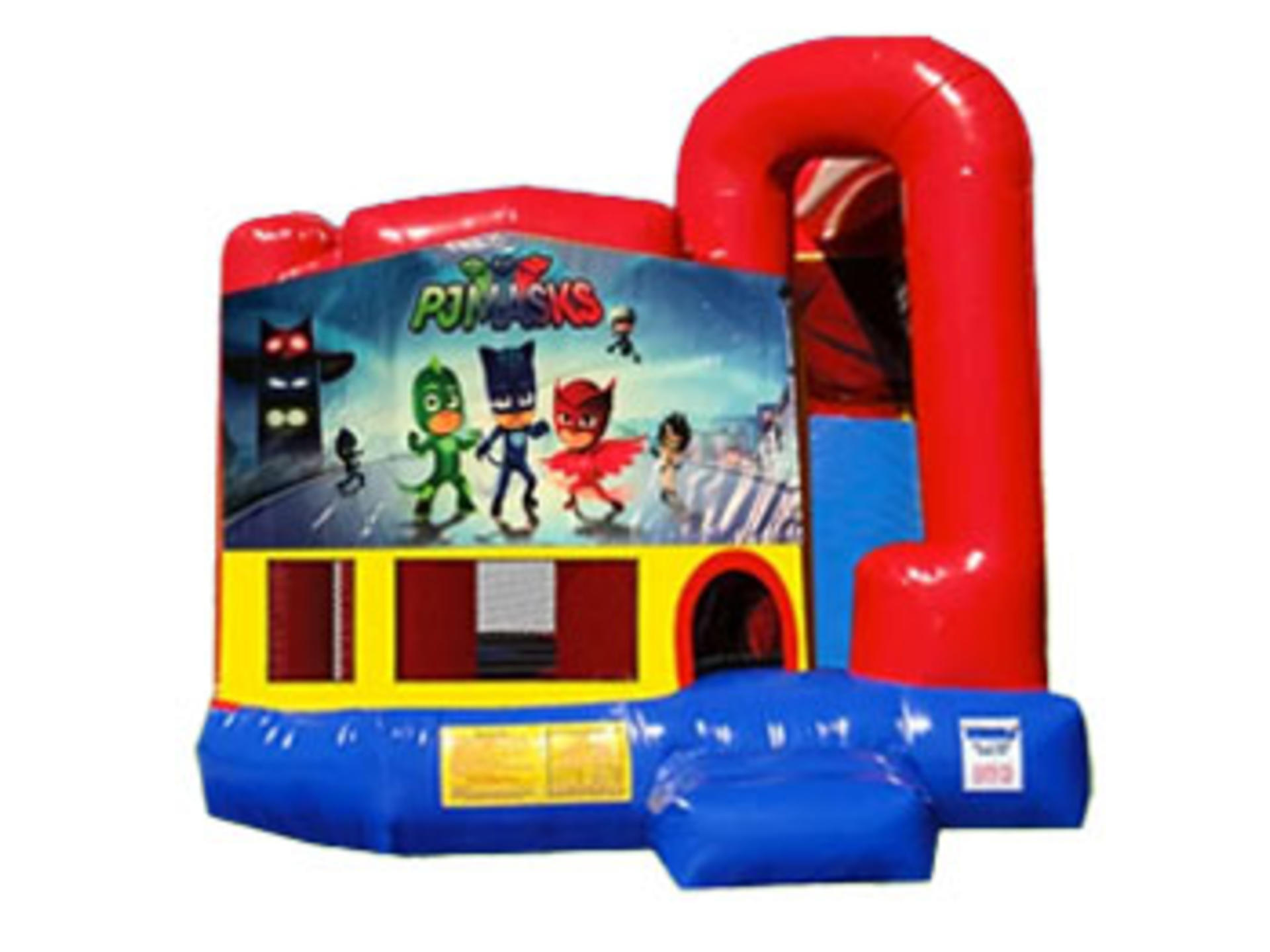 4in1 PJ Masks Bounce House w/ Wet or Dry Slide