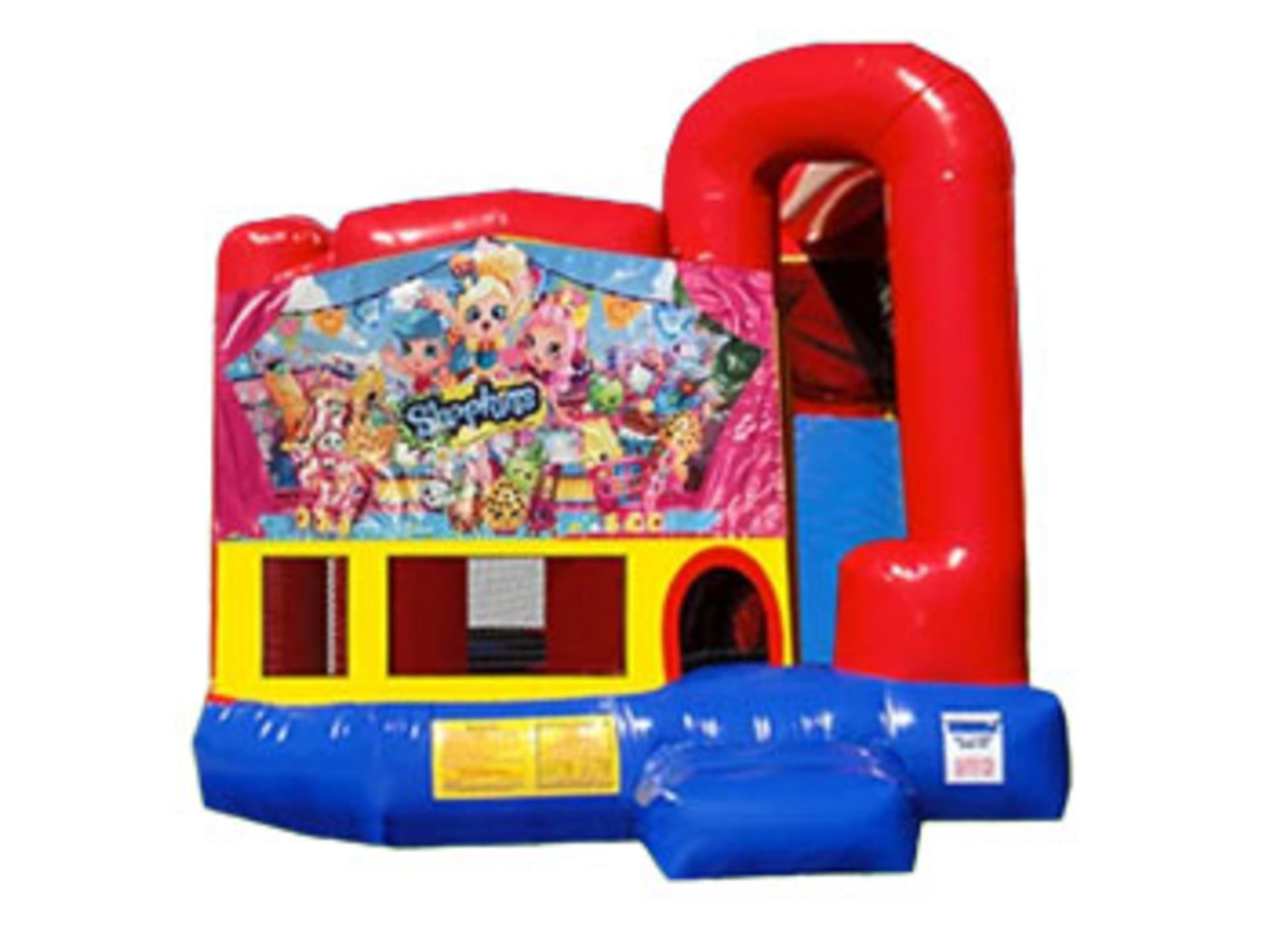 4in1 Shopkins Bounce House w/ Wet or Dry Slide