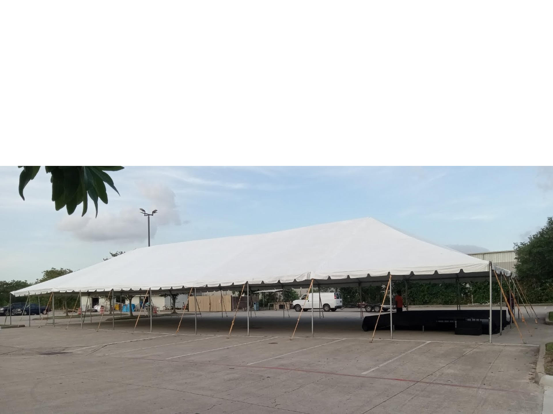 40ft x 80ft Frame Tent