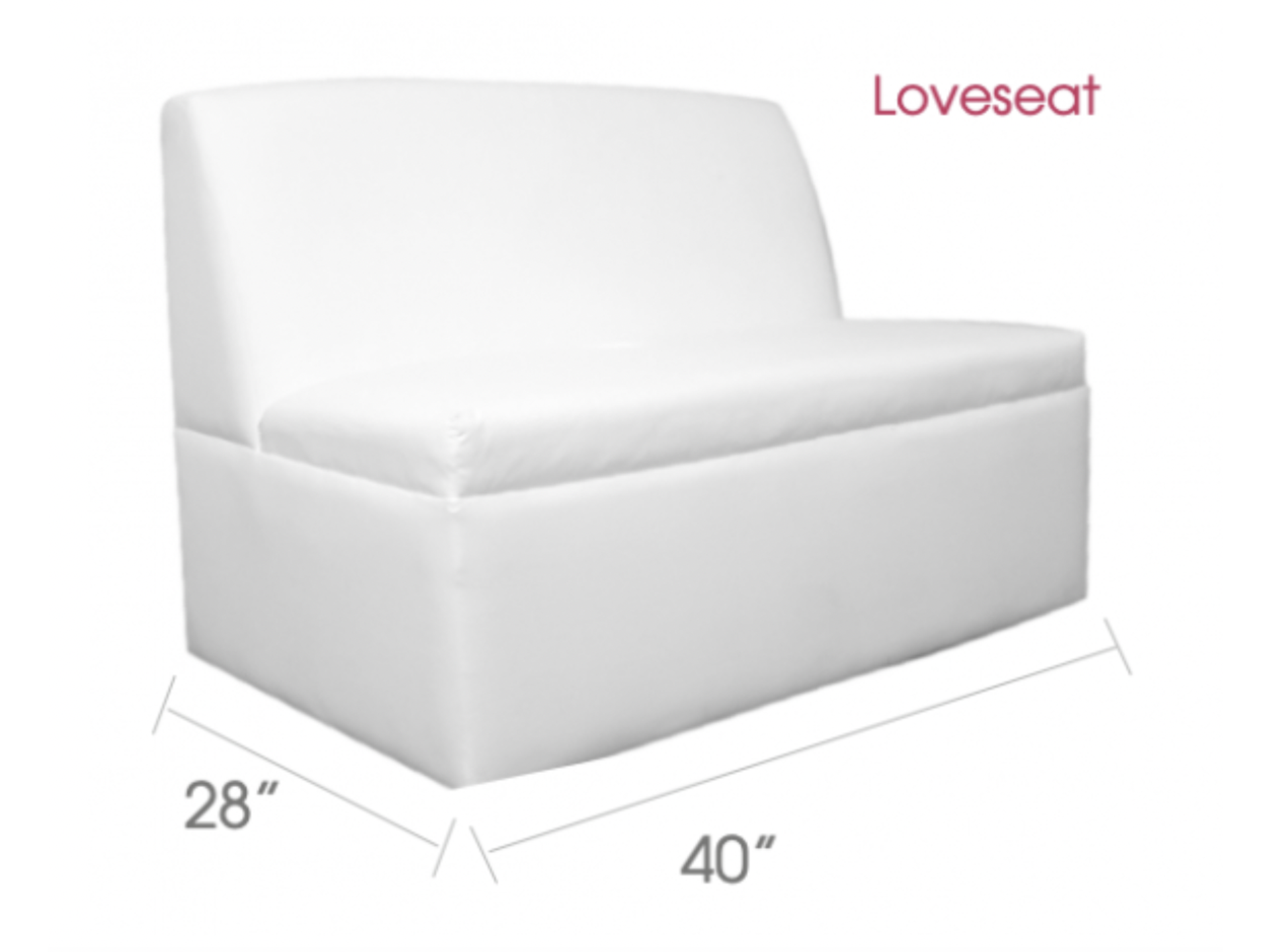 Love Seat for 2