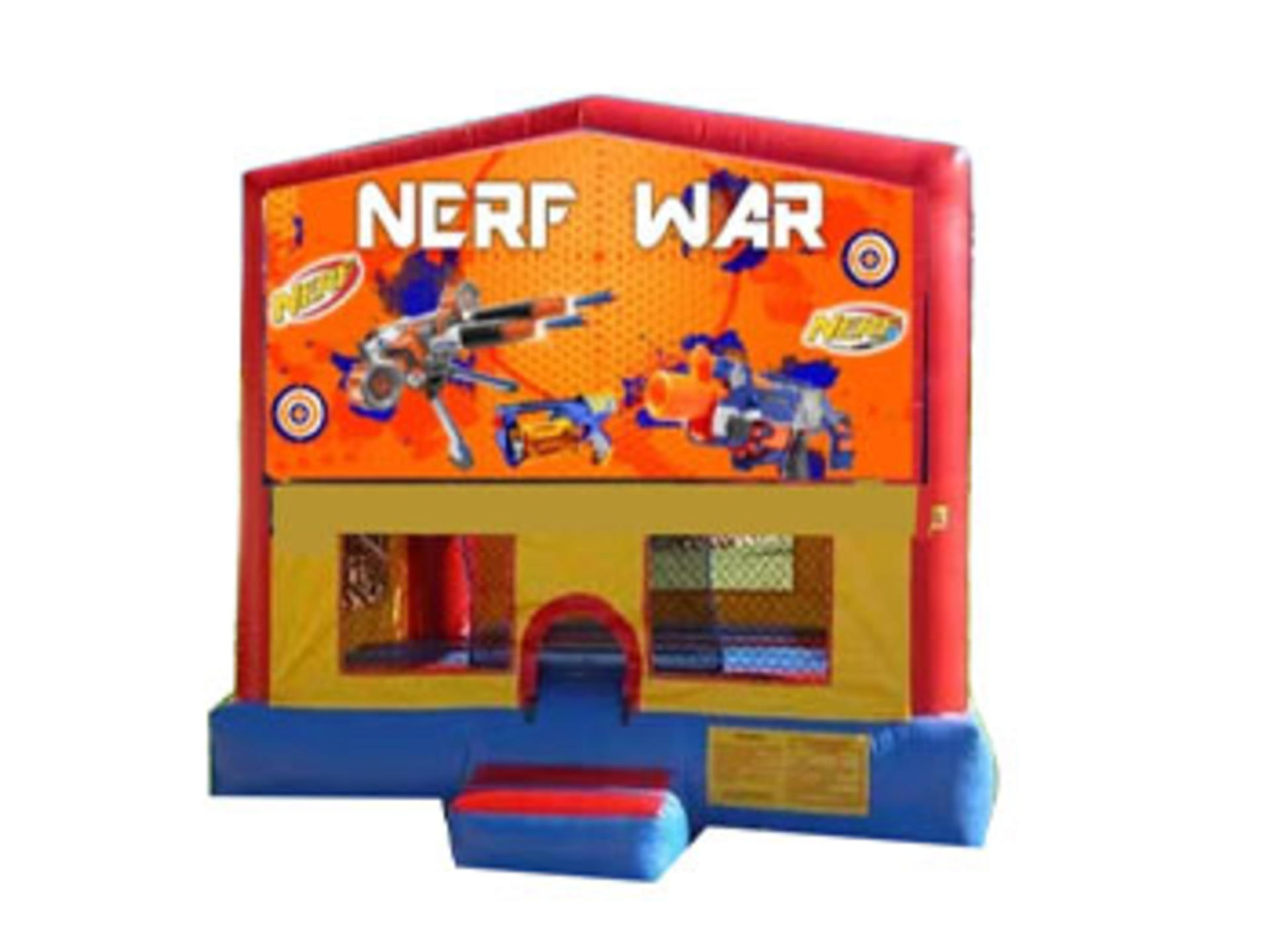 13 x 13 Nerf War Bounce House Moonwalk