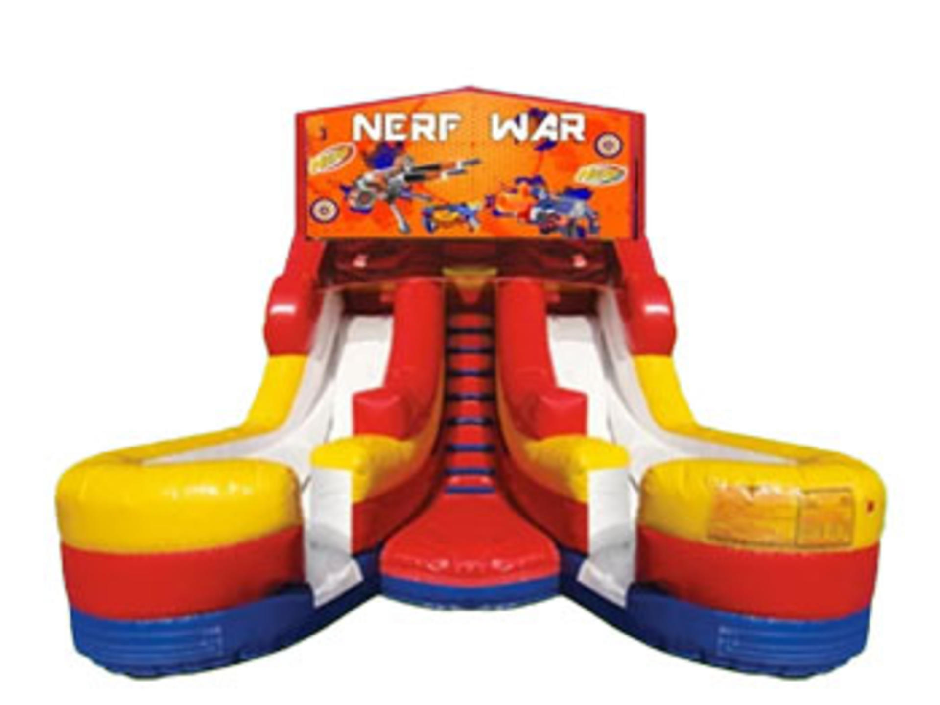 16ft Double Lane Nerf War (Dry or Wet/Water Slide)