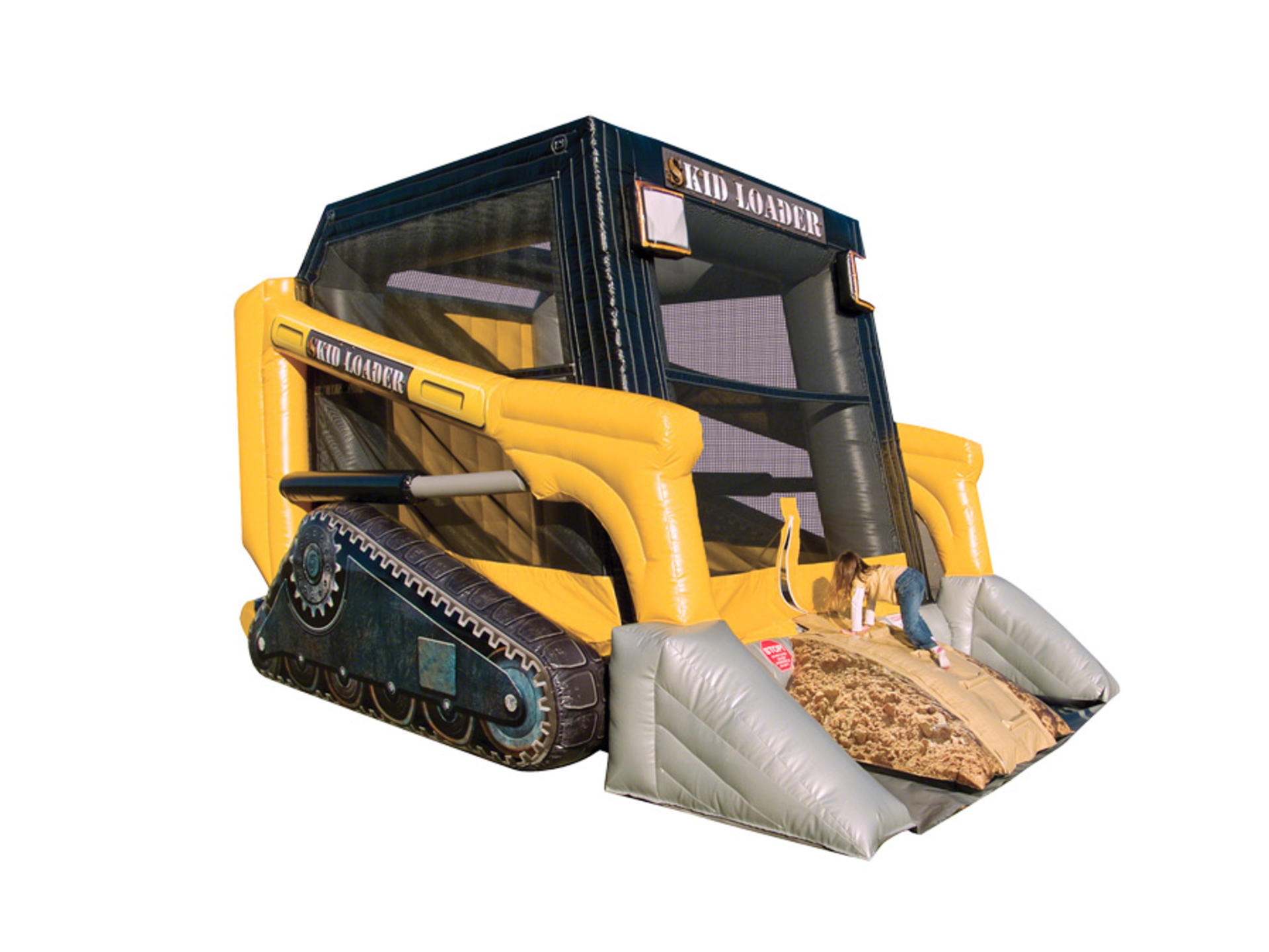 Skid Loader Construction Bounce House