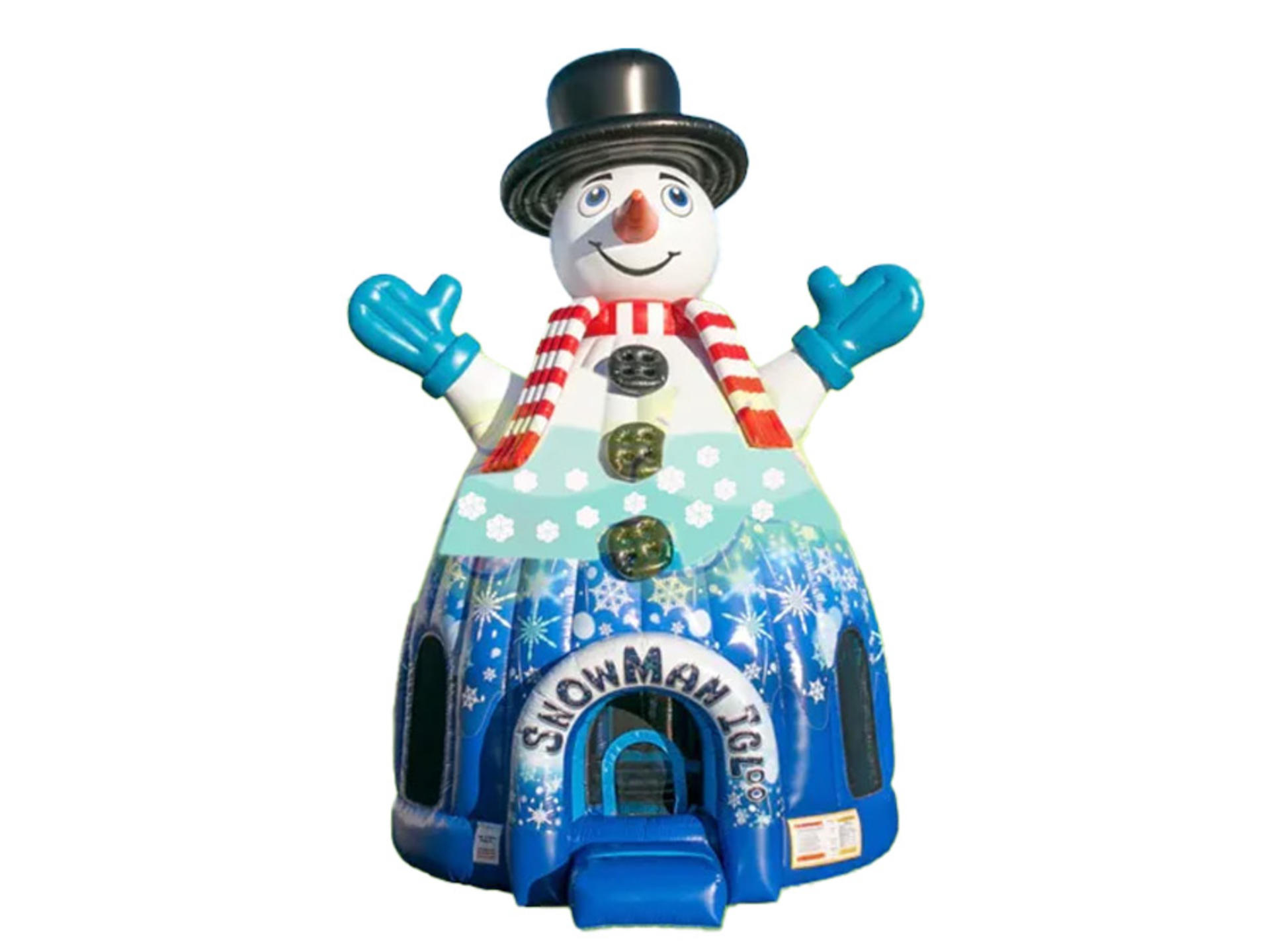 Snowman Bounce House