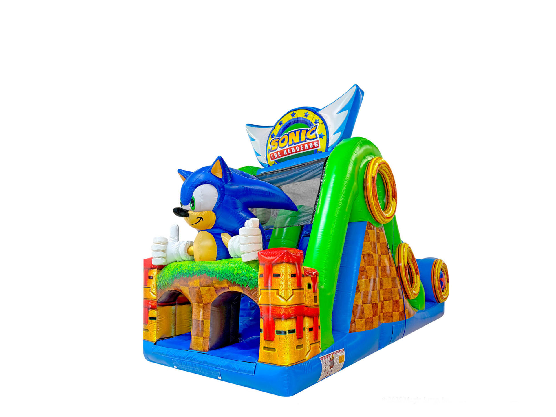Sonic Wet/Dry Water Slide (Part 2 of 50ft Sonic Obstacle)