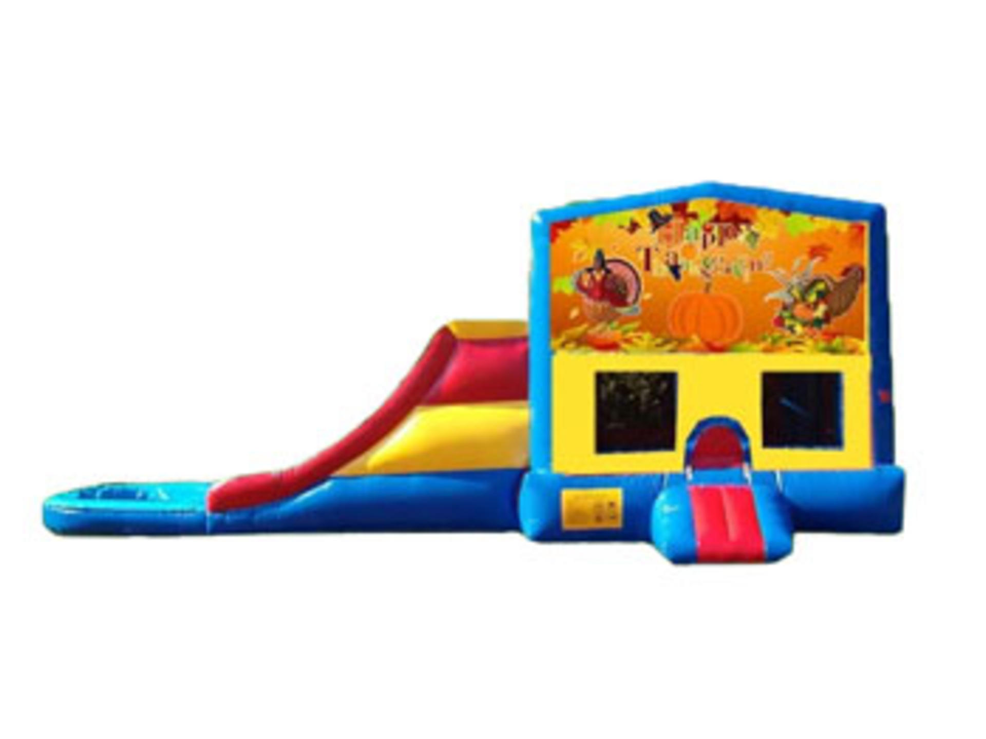 3in1 Thanksgiving Bouncer w/ Wet or Dry Slide