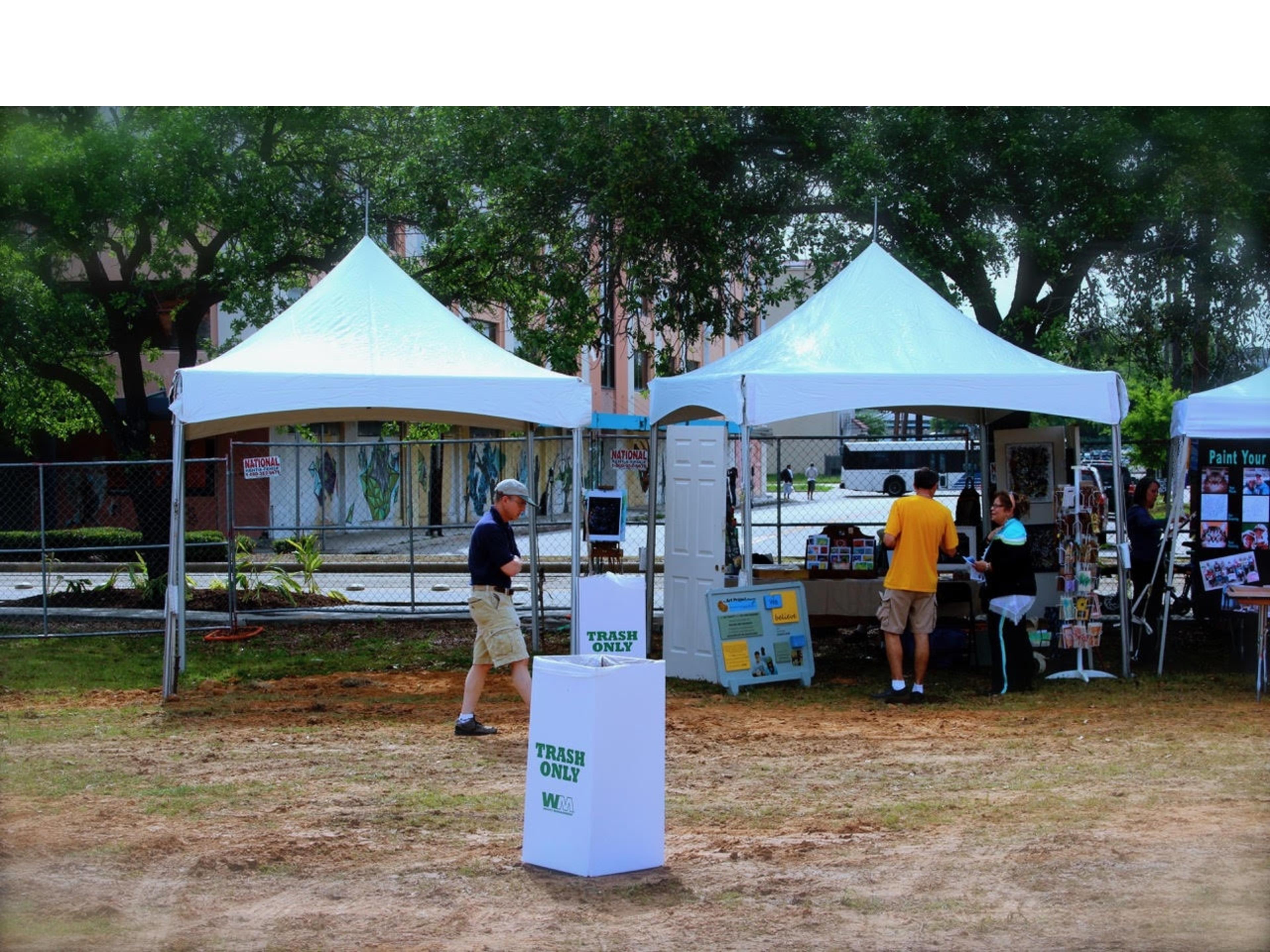 10ft x 10ft High Peak Tent