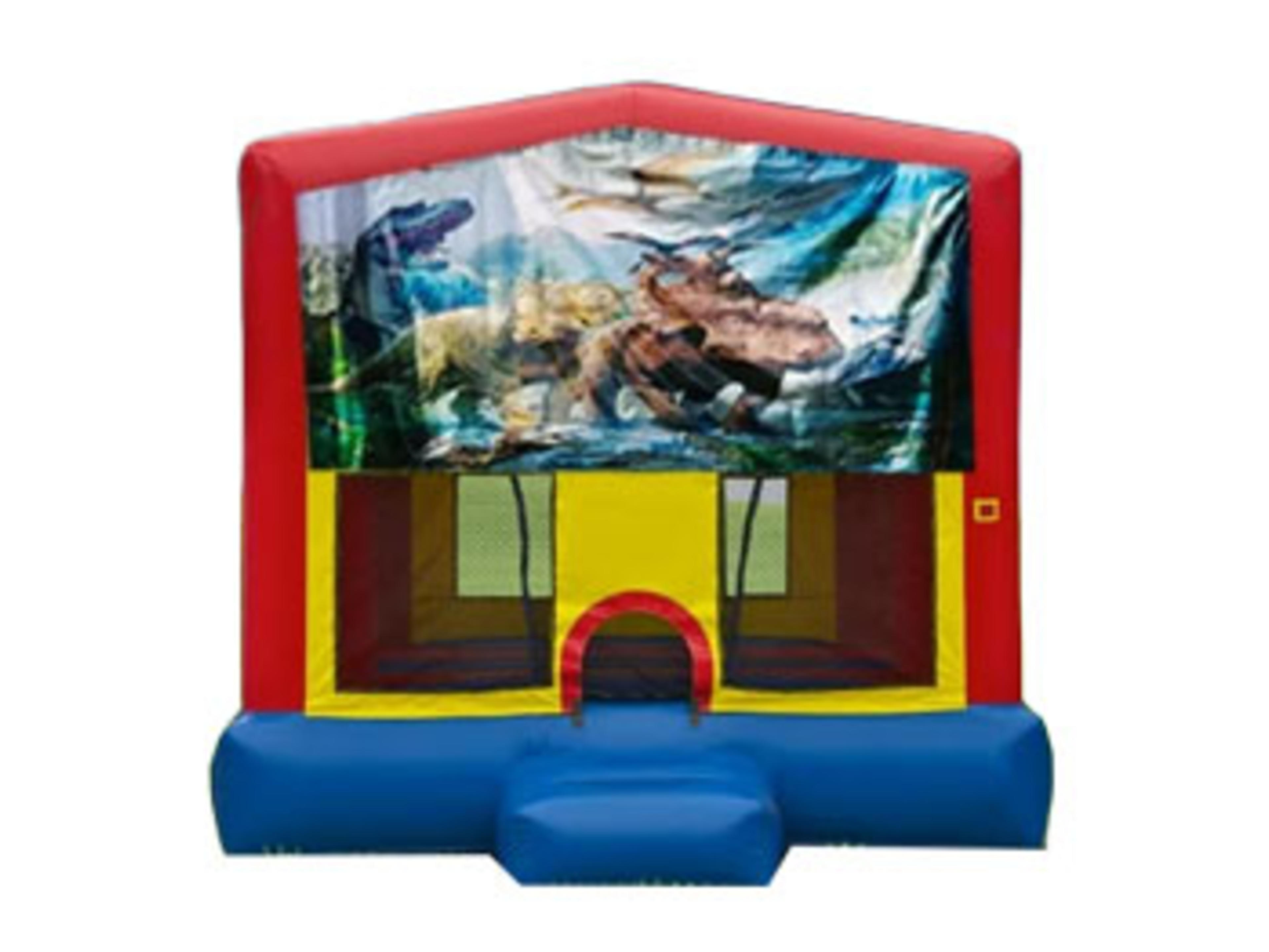 13 x 13 Dinosaur Bounce House Moonwalk