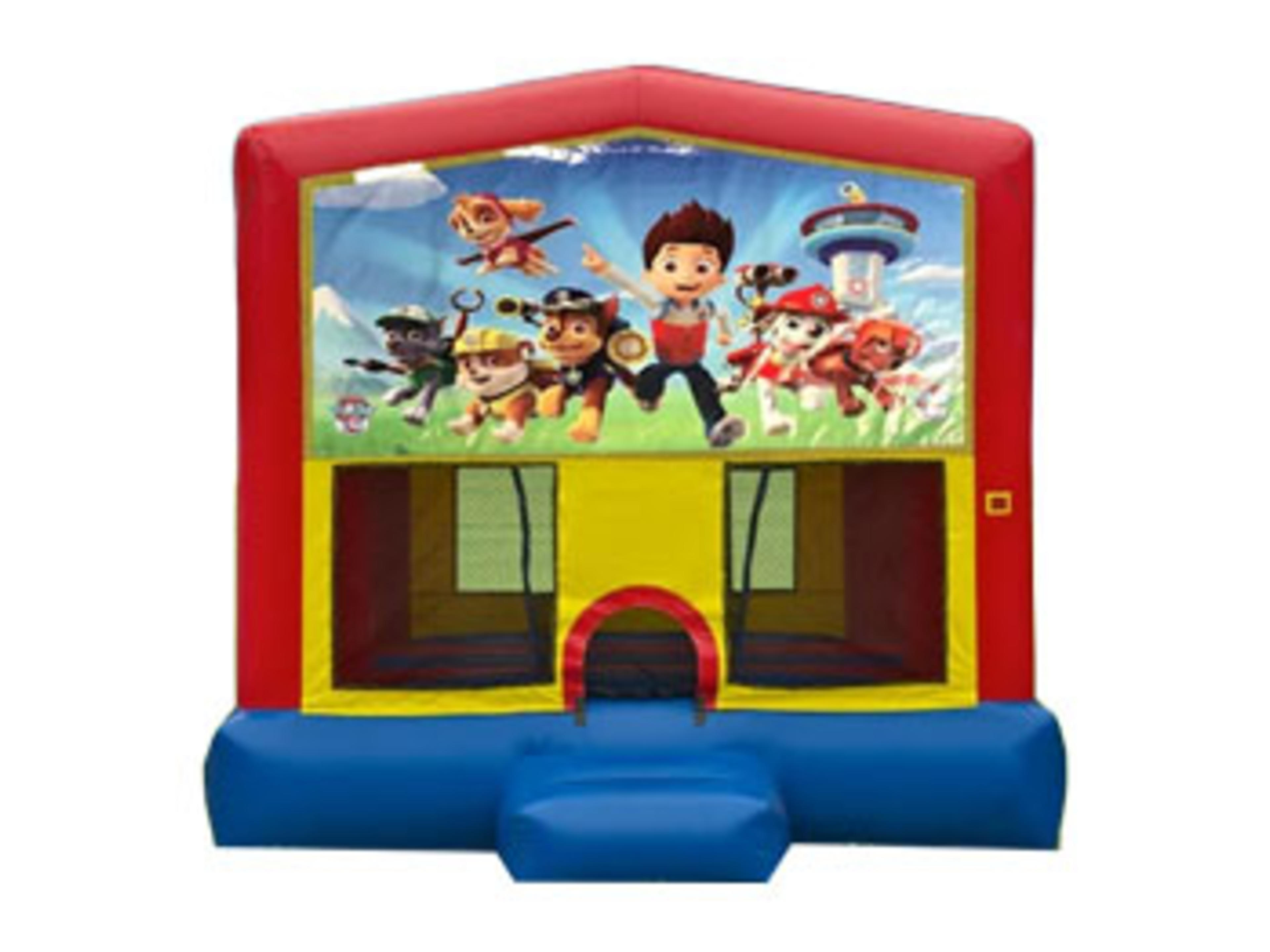 13 x 13 Paw Patrol Bounce House Moonwalk