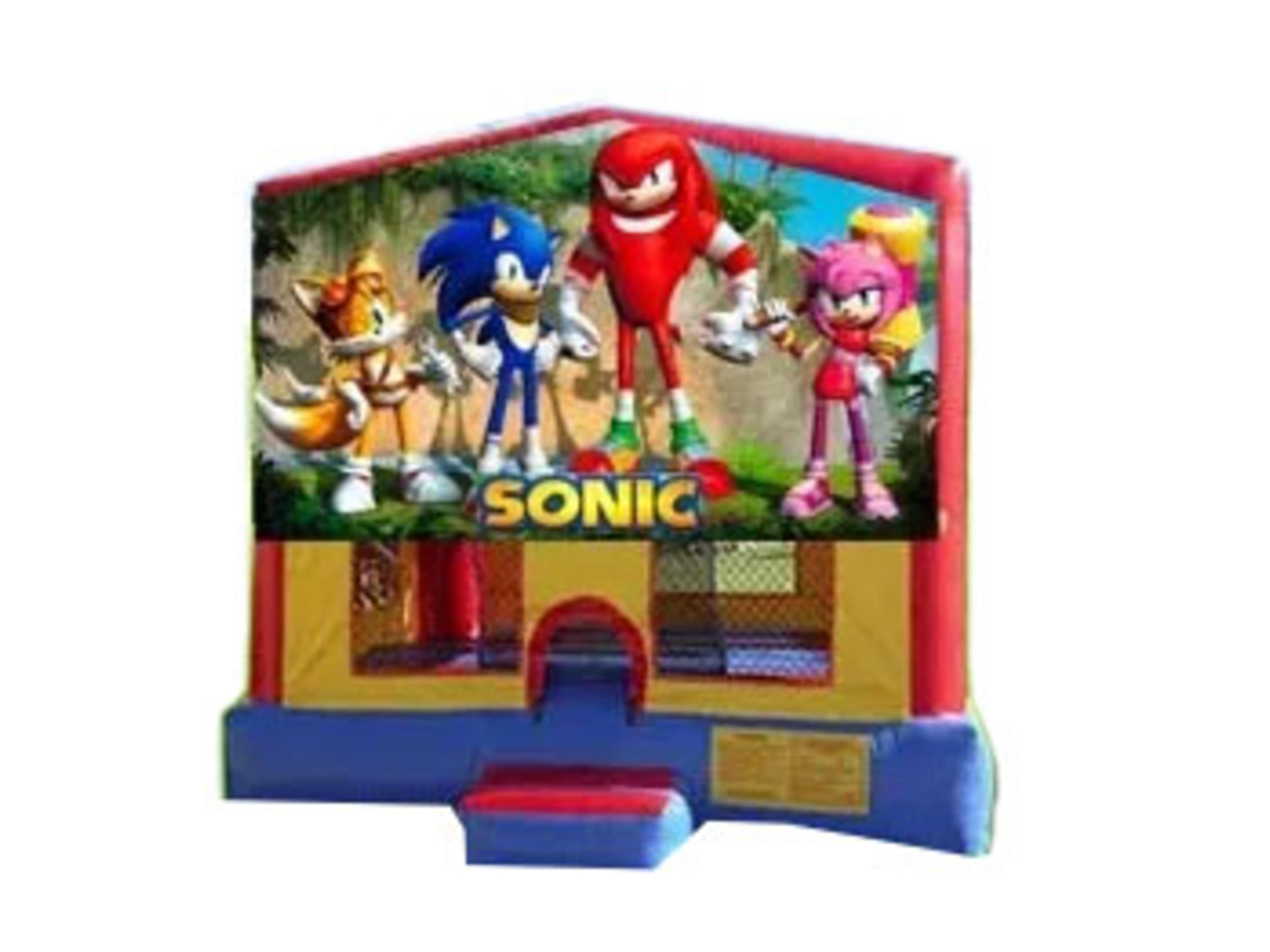 13 x 13 Sonic the Hedgehog Bounce House Moonwalk
