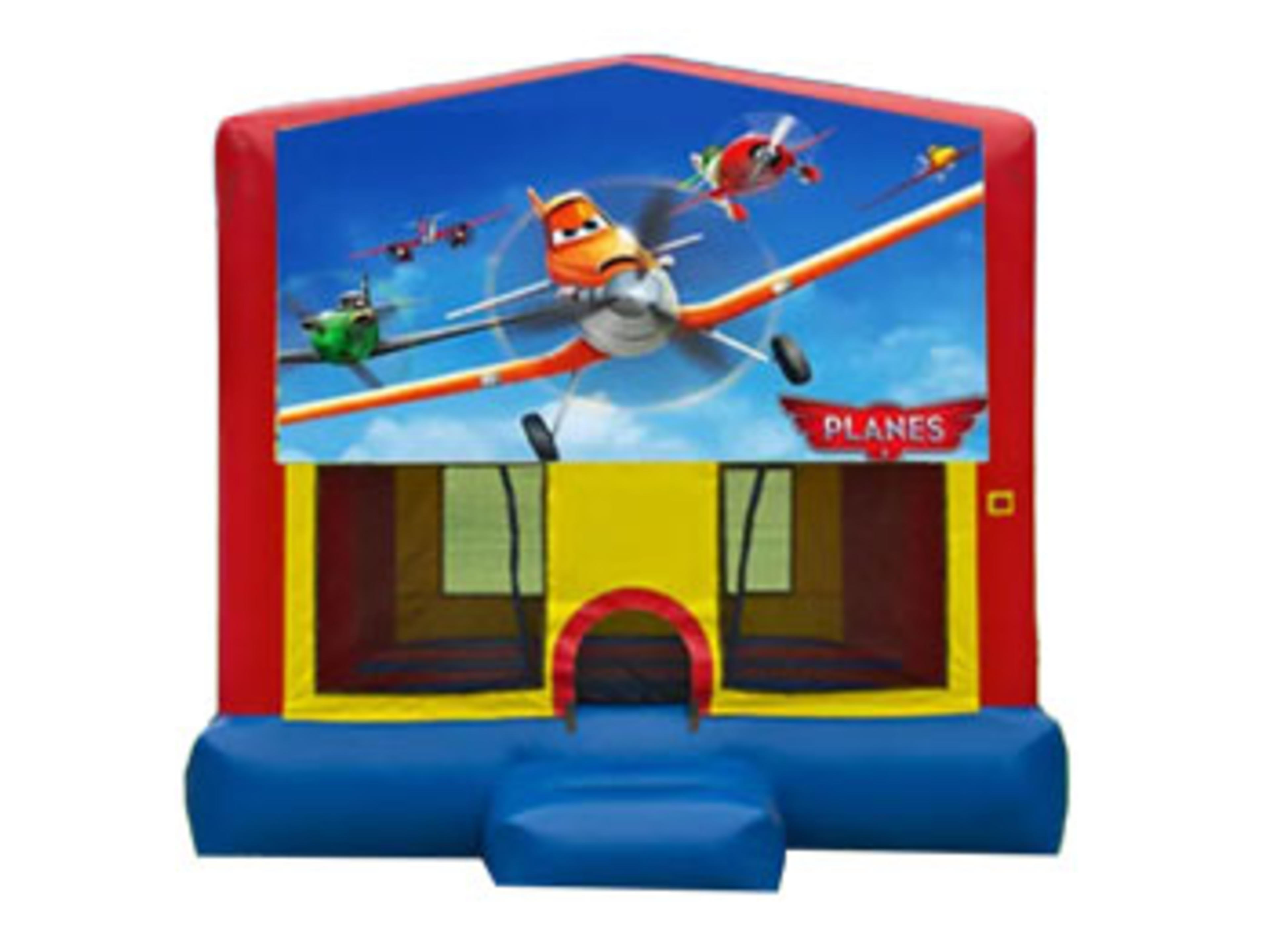 13 x 13 Planes Bounce House Moonwalk