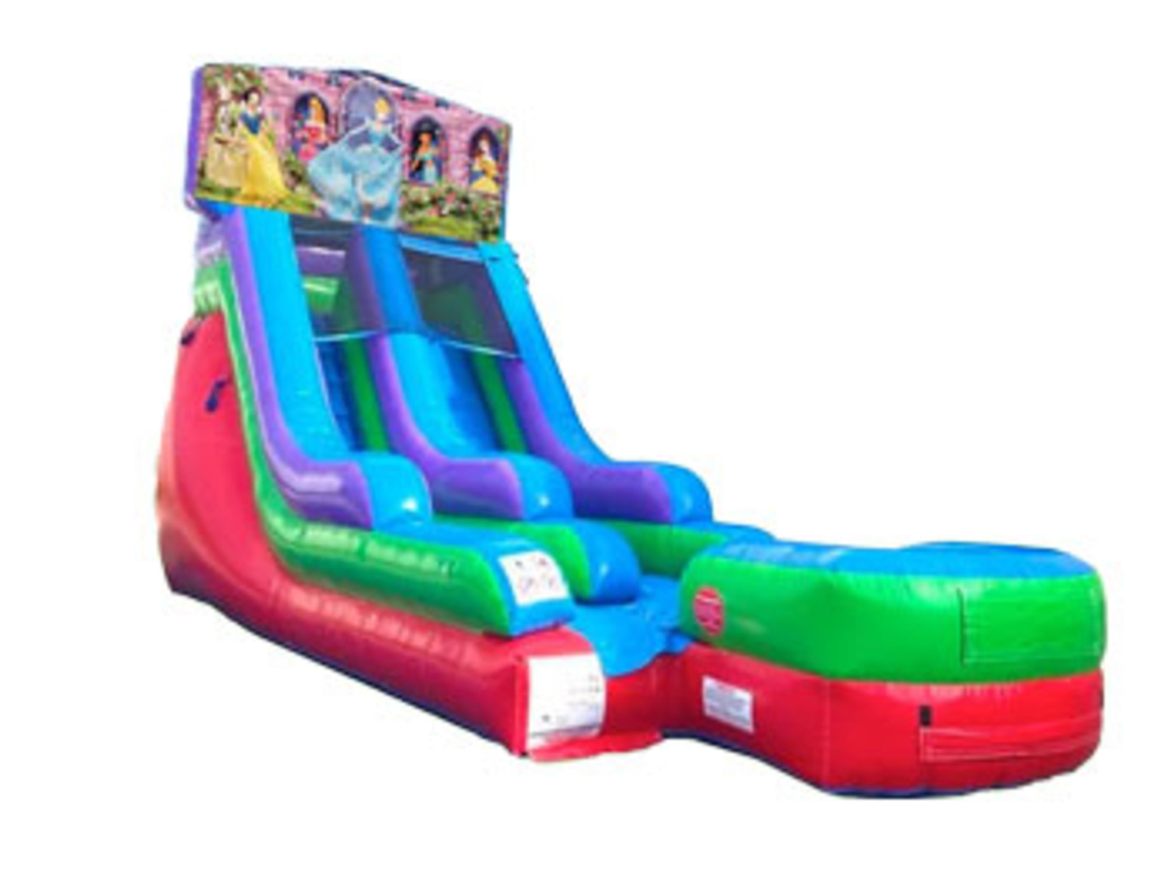 15ft Disney Princess Retro Wet/Dry Slide