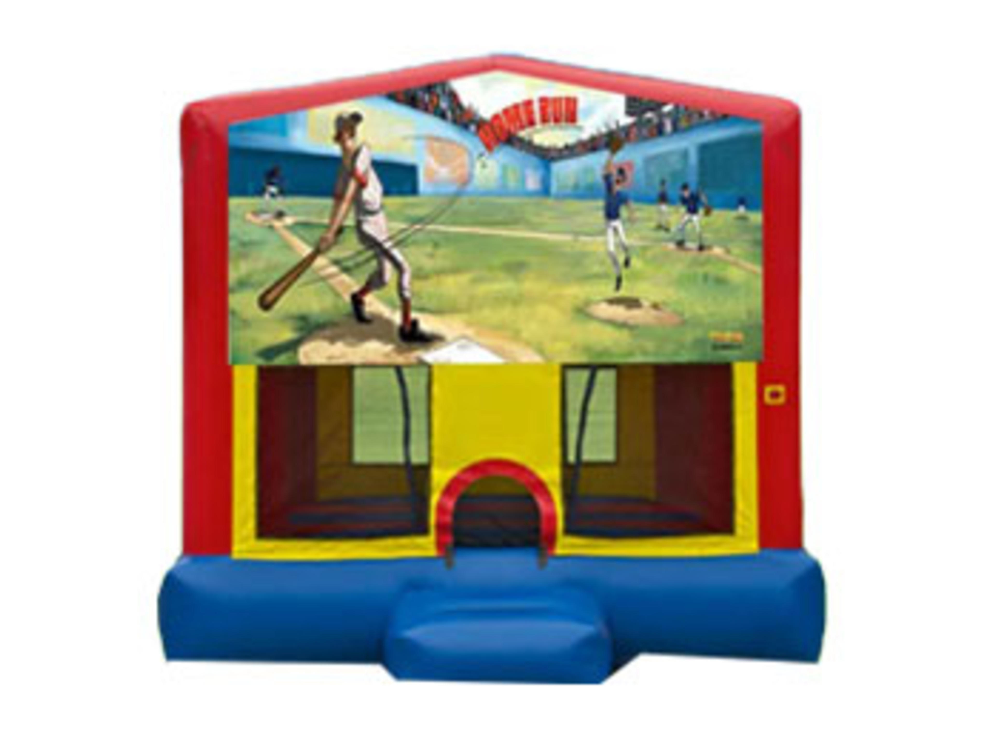 15 x 15 Baseball Bounce House Moonwalk